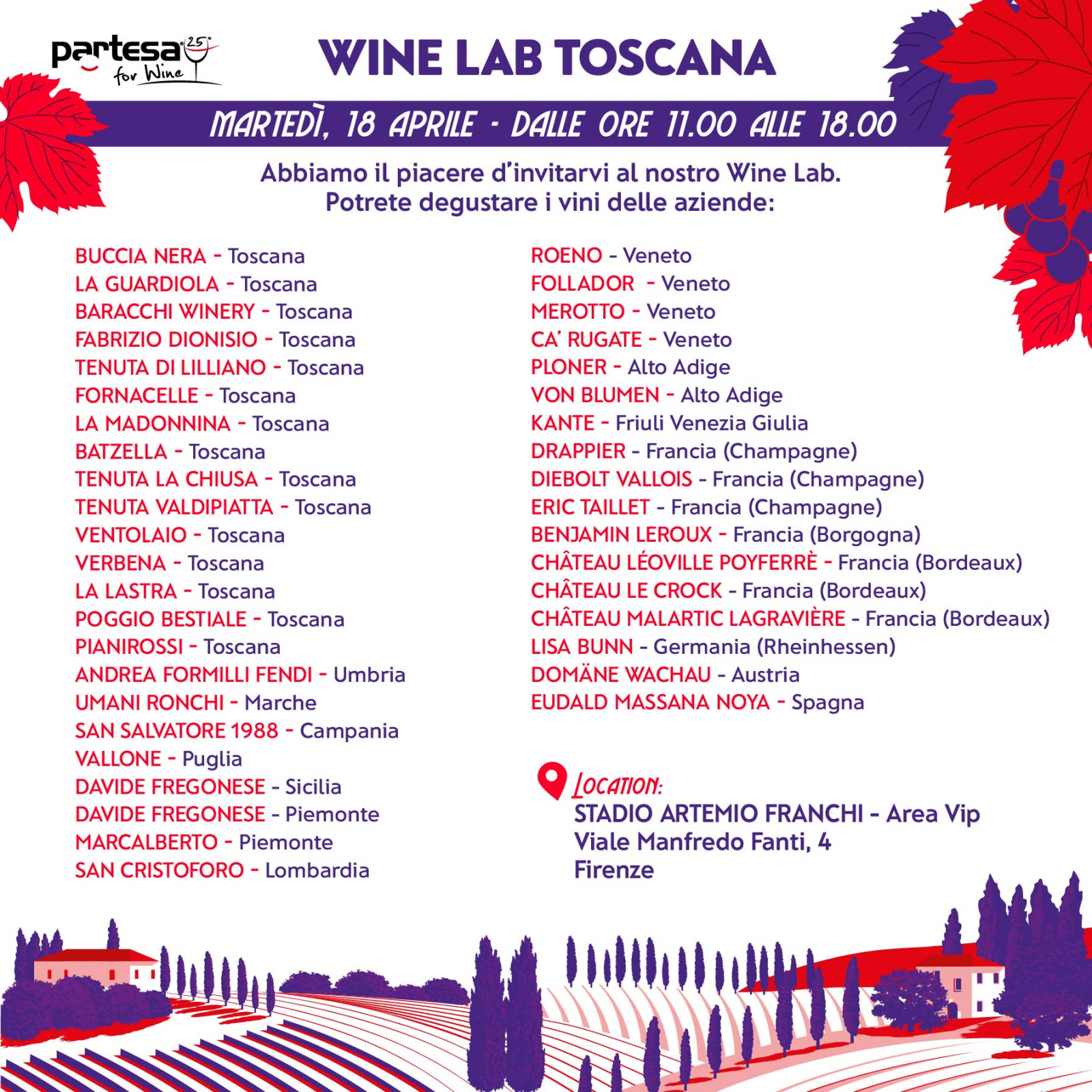 Wine Lab Firenze Partesa